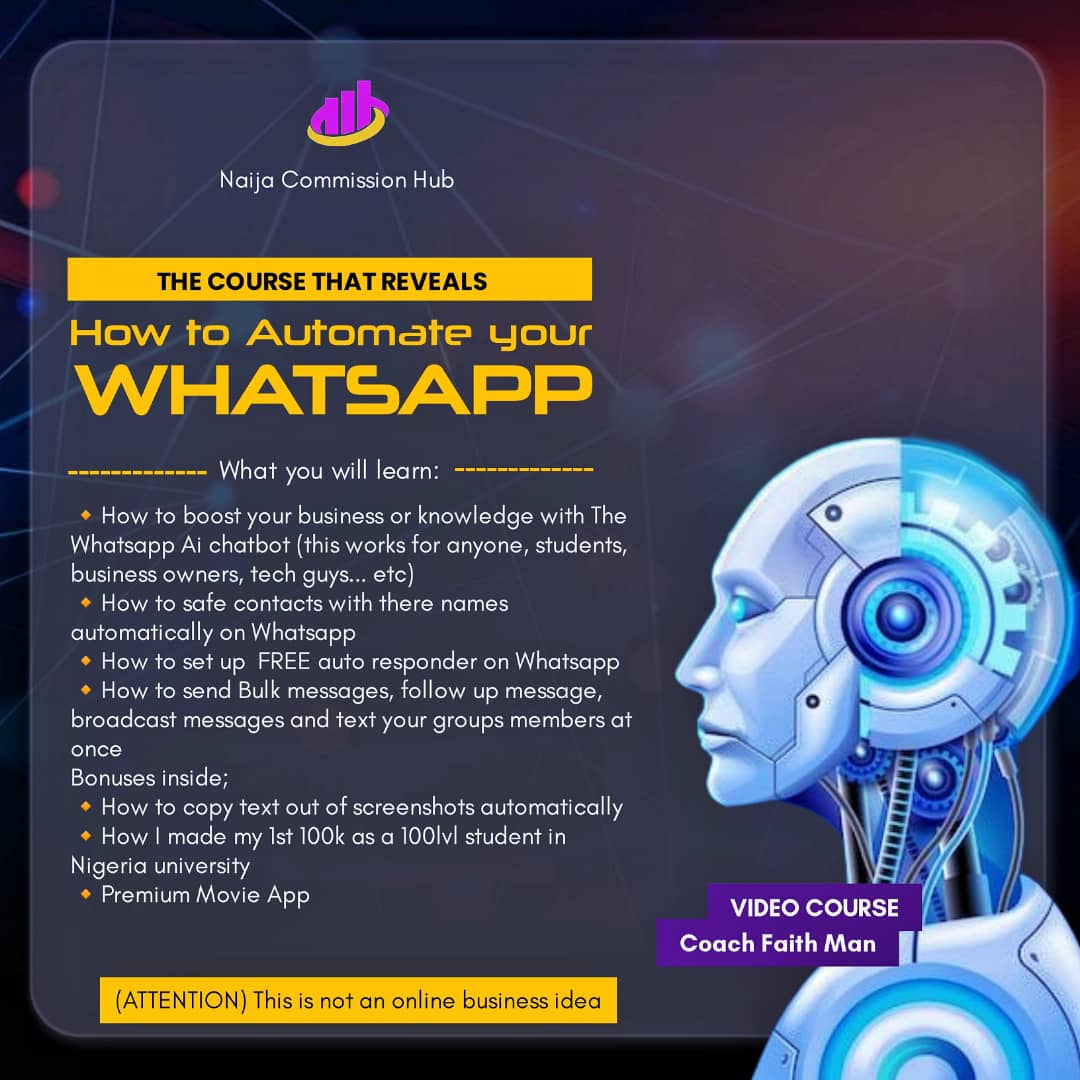 WHATSAPP AUTOMATION SETUP ⚡