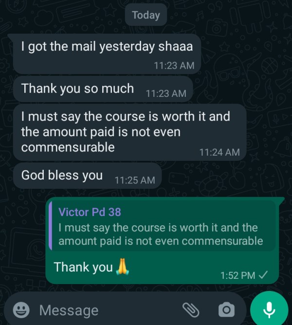 Customer review 1