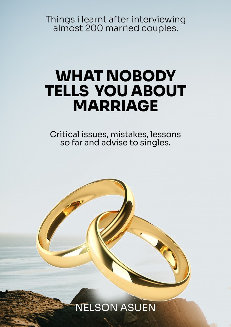 WHAT NOBODY TELLS YOU ABOUT MARRIAGE