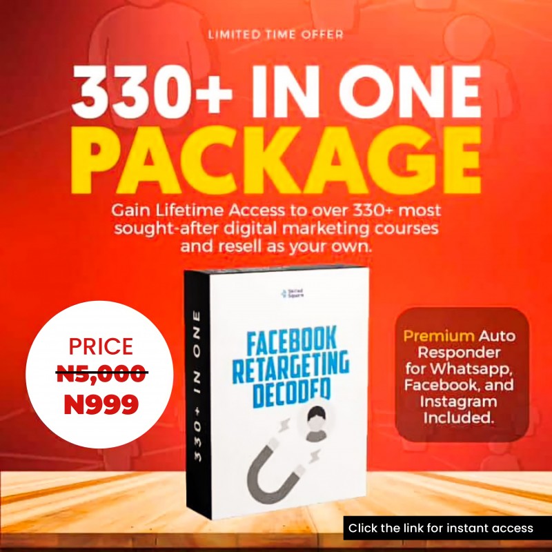 Buy 330+ COURSES IN ONE PACKAGE by Philip Solomon on Selar