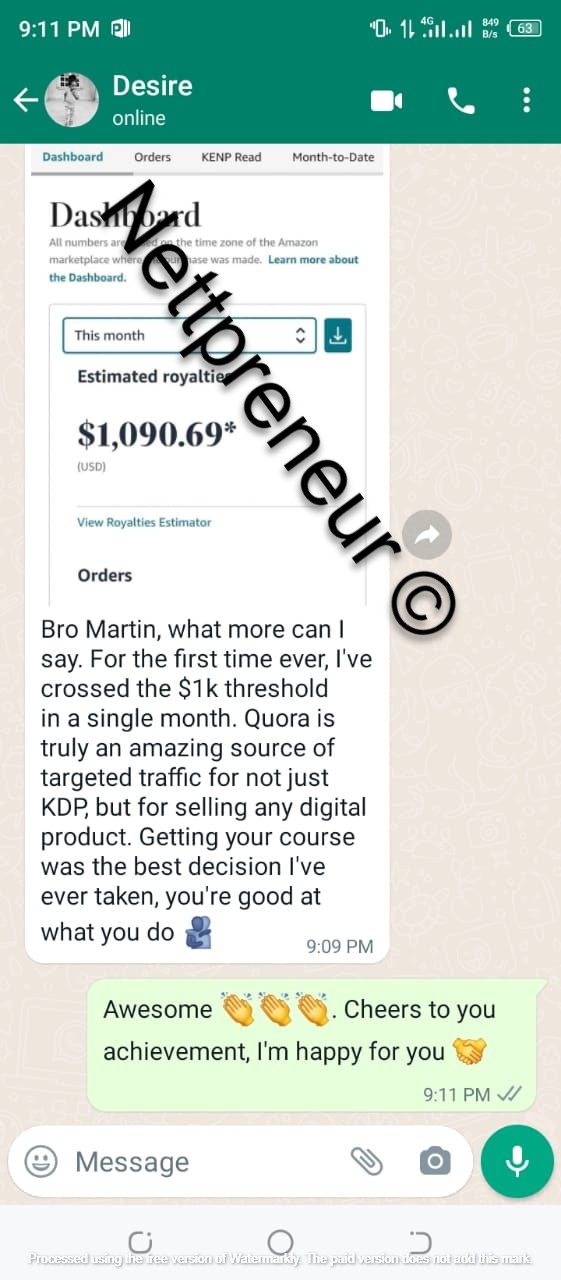 Customer review 1