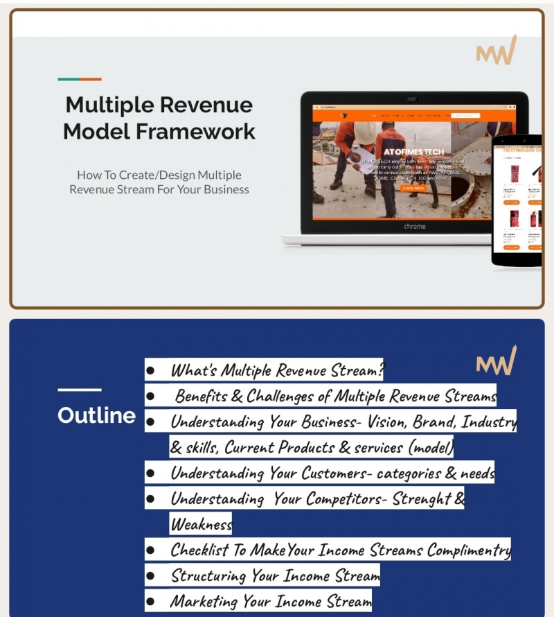 MULTIPLE REVENUE FRAME-WORK (How To Create/Design Multiple Revenue For Your Business)