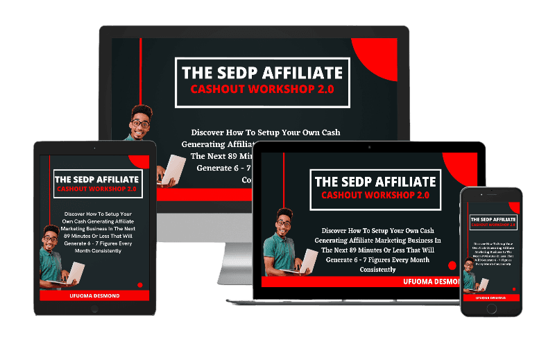 The SEDP Affiliate CashOut Workshop 2.0
