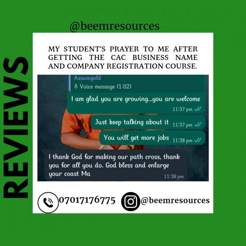 Customer review 1