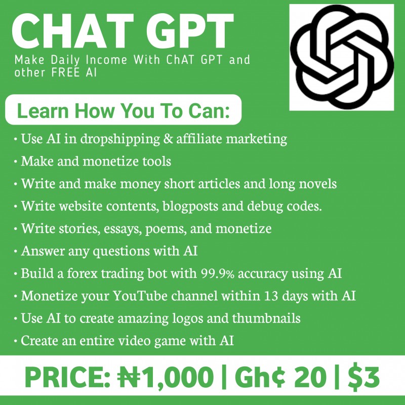 ChatGPT AI Income Generator Course