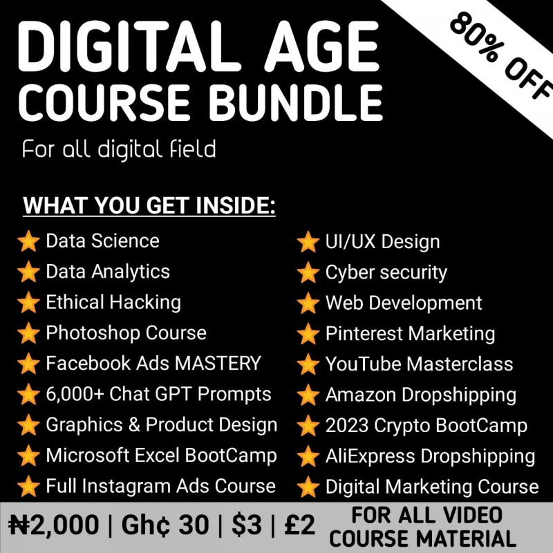 🎁 Digital Age Course Bundle - For All Digital Field
