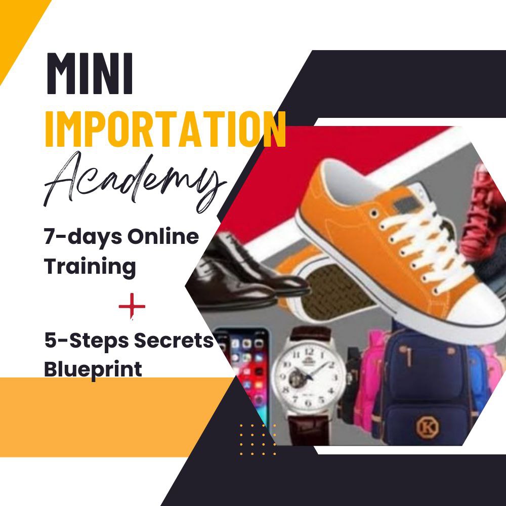 Mini Importation Academy ( E-book + Online Class)