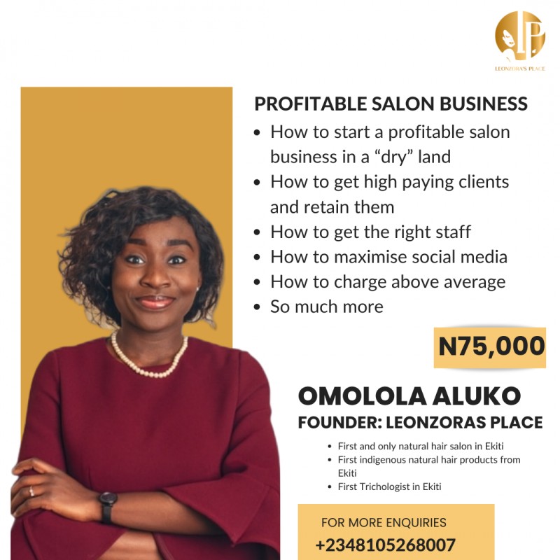 Profitable Salon Business