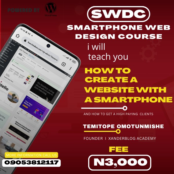 Buy smartphone web design course master class for beginners by xander