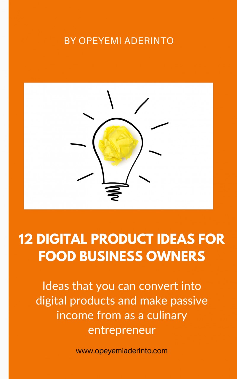 12 Digital Product Ideas For Food Business Owners