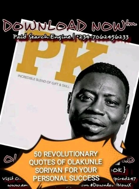 50 Revolutionary Quotes Of Olakunle Soriyan For Your Personal Success