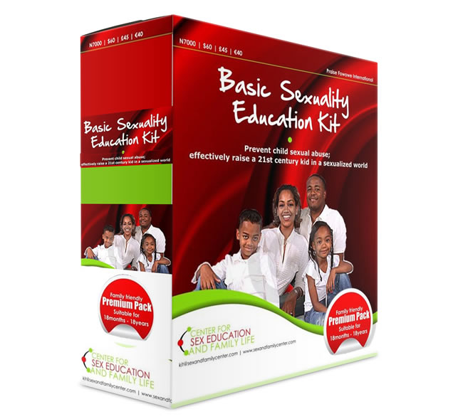 BASIC SEXUALITY EDUCATION KITS - AGES 2 - 3 YEARS
