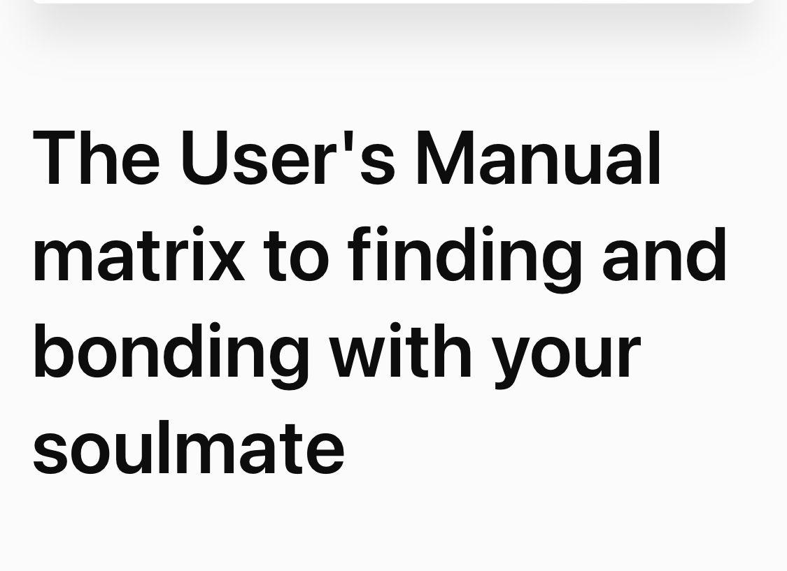 LOVERS HACK - USERS MANUAL