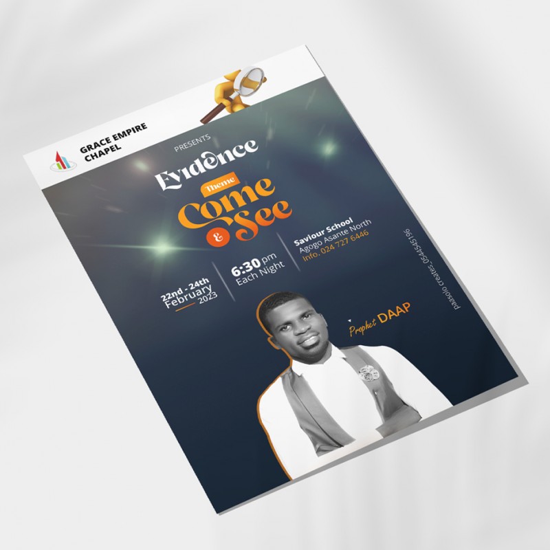 Elegant Church Flyer Template copy