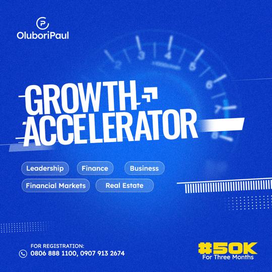 Buy Growth Accelerator by Olubori Paul on Selar
