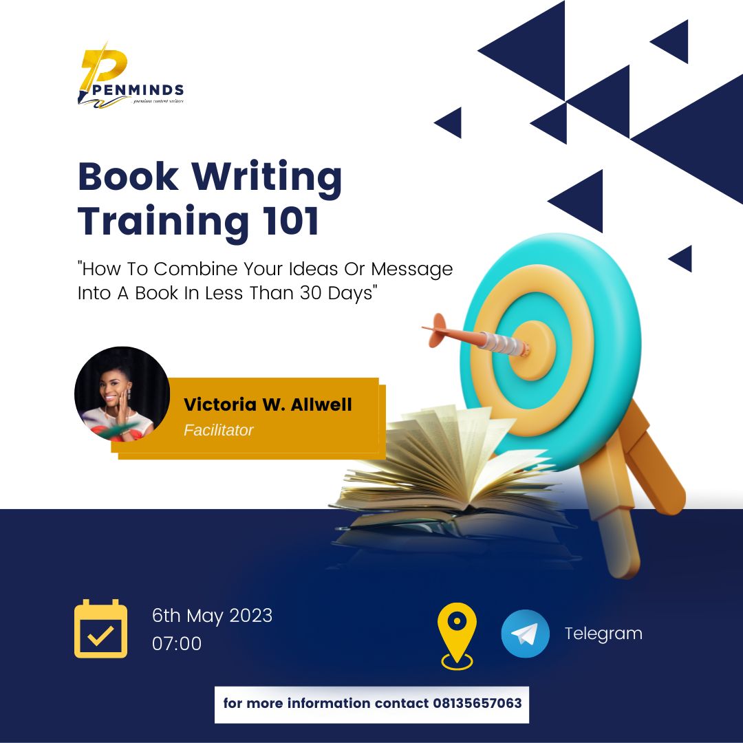Buy Book Writing Training by Pen Minds on Selar