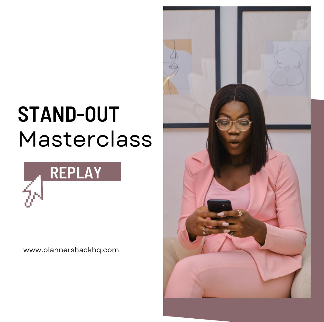 STANDOUT MASTERCLASS