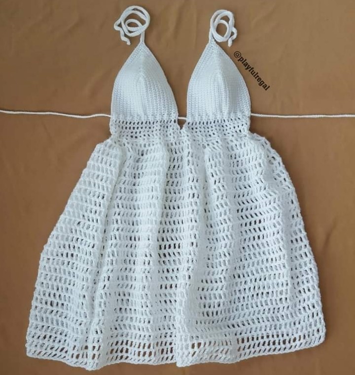 Buy Crochet Flare Mesh Dress Pattern by Playful Regal Crochet on Selar Buy Crochet Flare Mesh Dress Pattern by Playful Regal Crochet on Selar