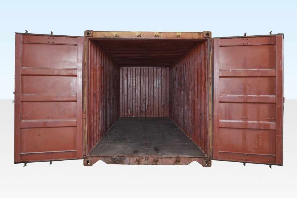 20FT CHEAP USED SHIPPING CONTAINER – WIND & WATERTIGHT FREE LOCKBOX