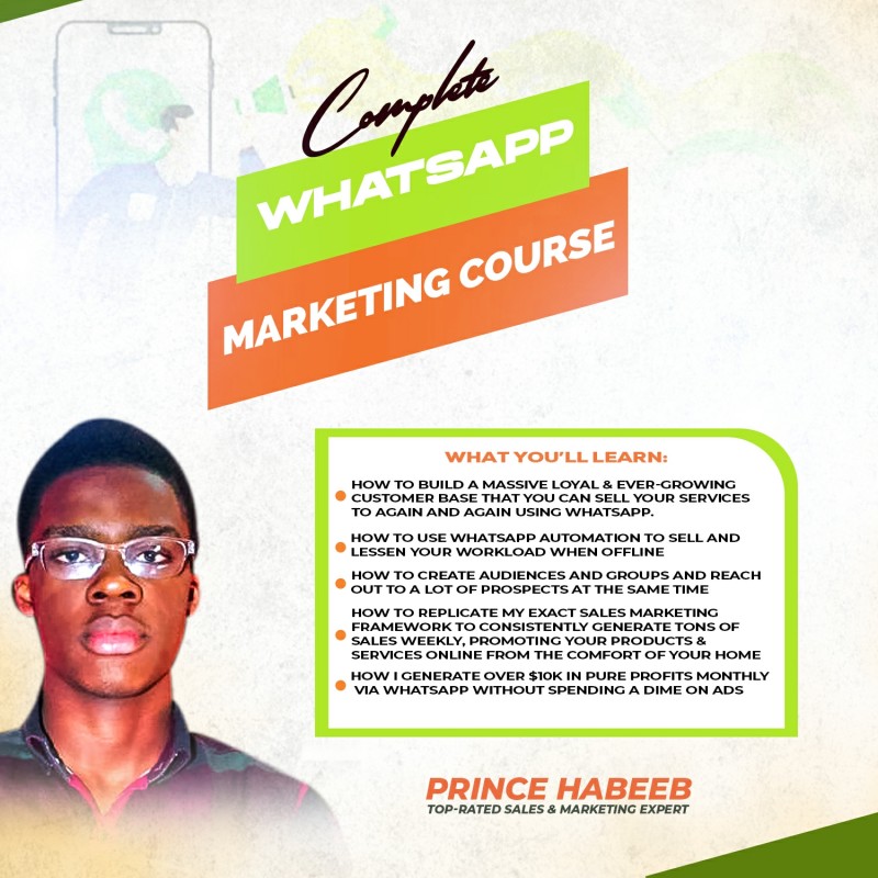 Complete WhatsApp Marketing Course 2023