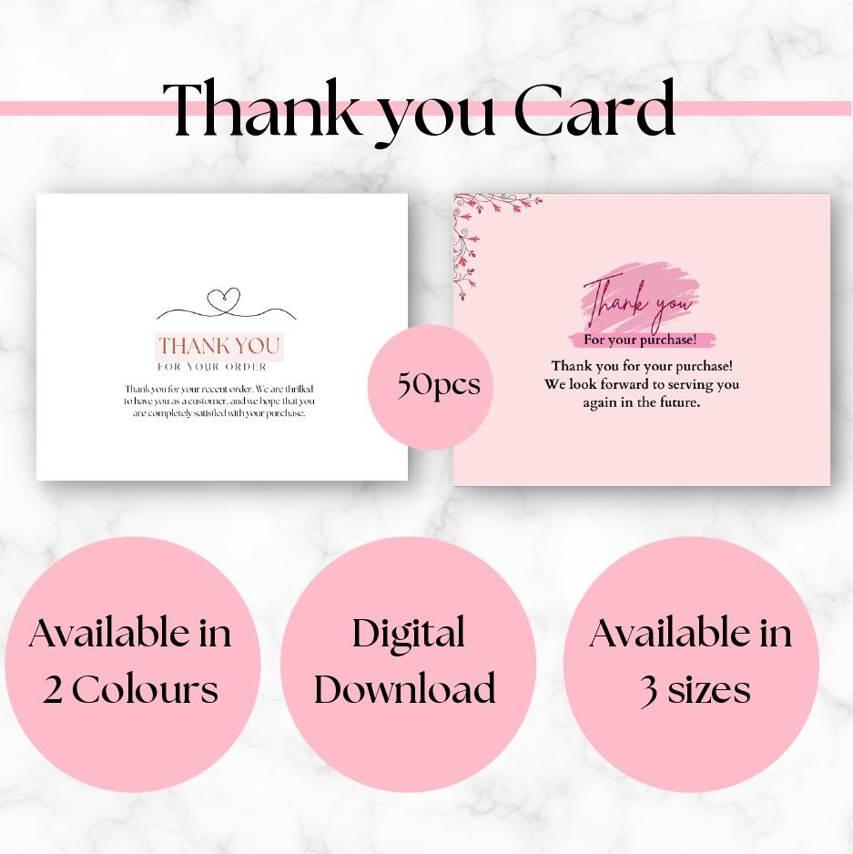 Thank you Card