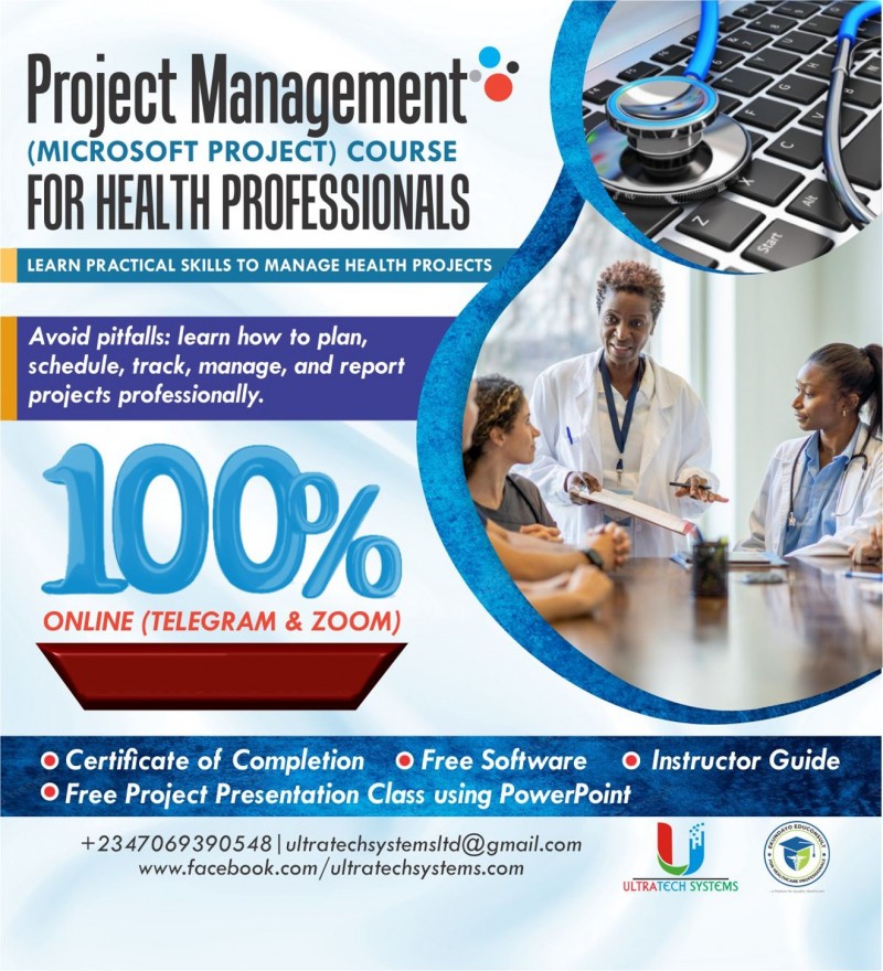 Buy microsoft project for healthcare professionals by private space