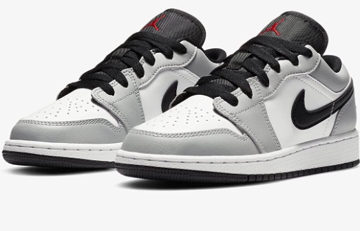 Air Jordans 1 Low ‘Light Smoke Grey'