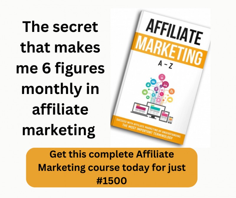 Buy Affiliate Marketing A-Z by Digital Transformation on Selar