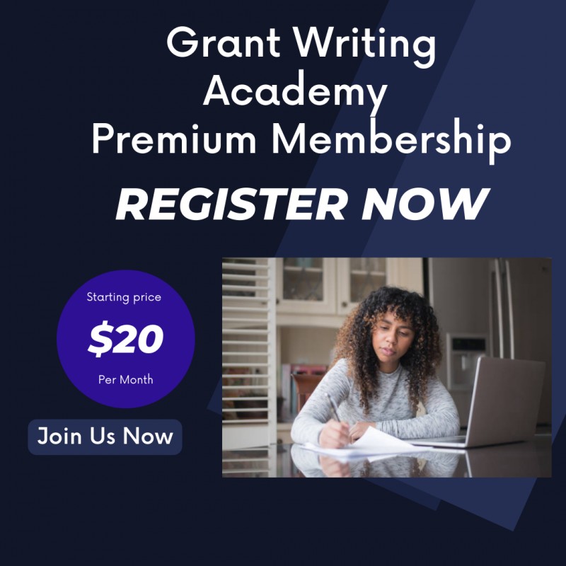 Grant Writing Academy Premium Content Membership