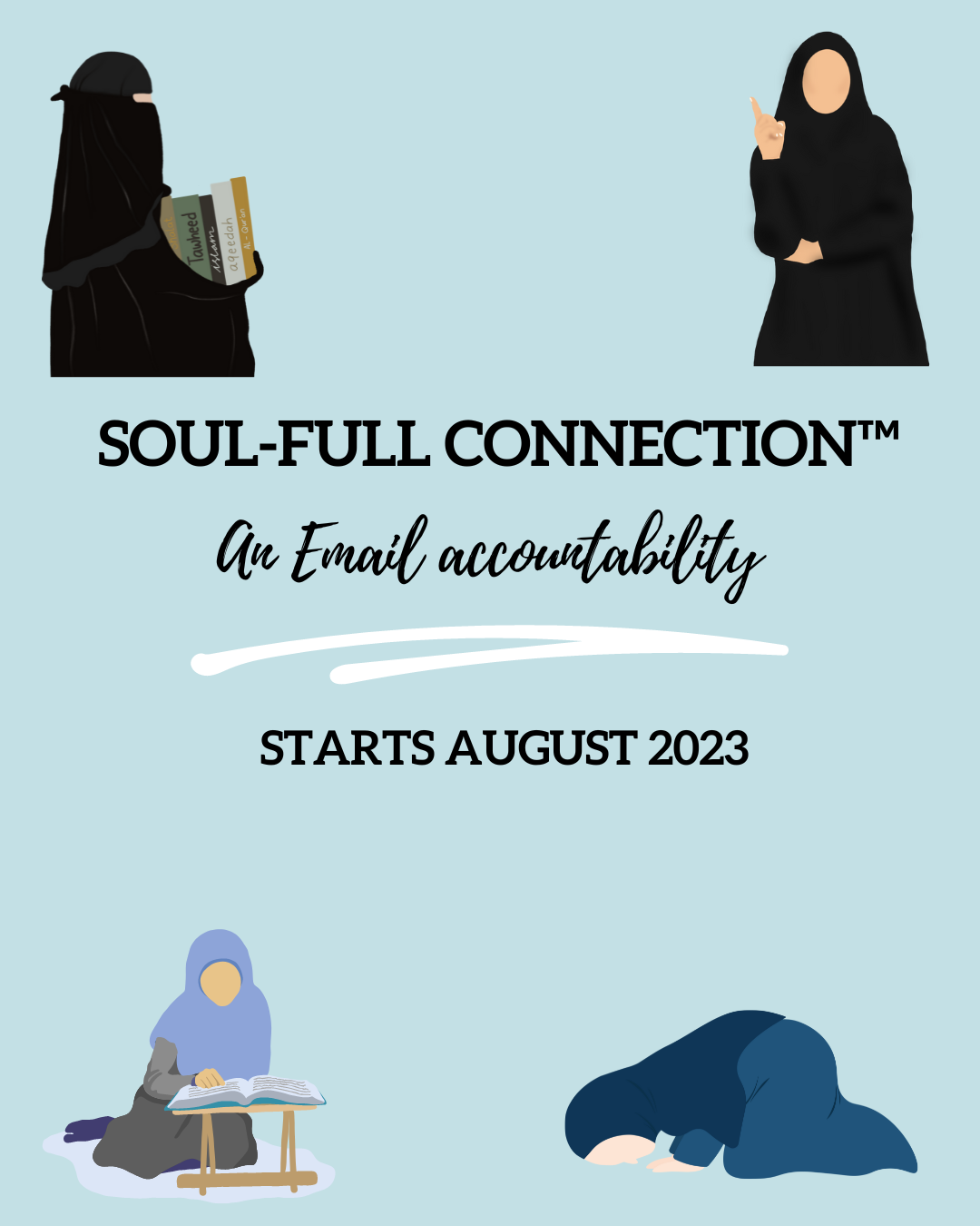 Soul-full Connection™ Email Accountability (3 months)