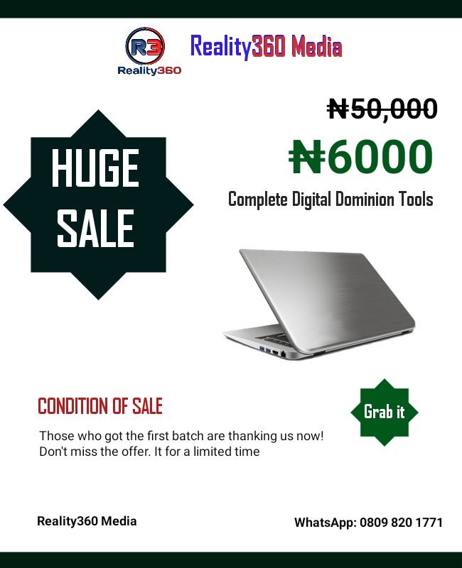 Buy Digital Income Accelerator by Reality360 Media Store on Selar