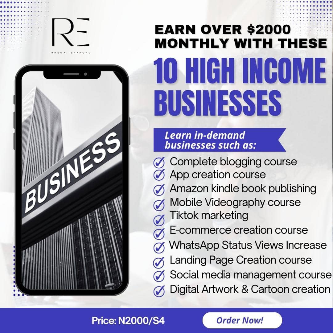 High Income Business
