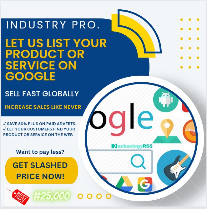 Get Your Product / Service Listed on Google (We are Professionals in this Industry)