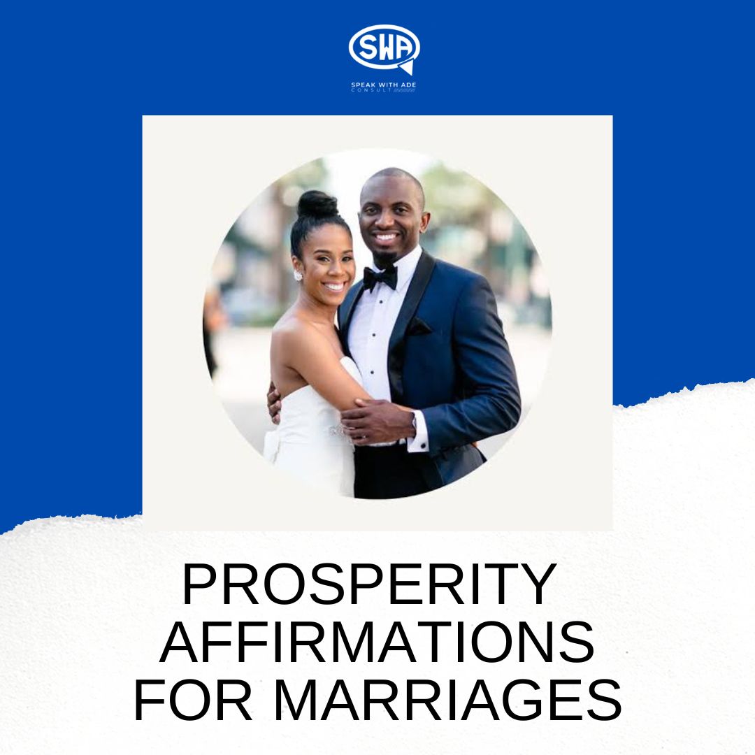 Prosperity Affirmations for Marriages - eBook