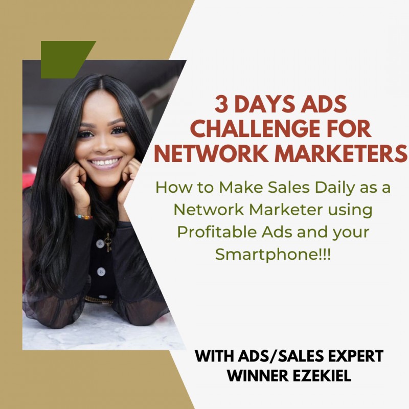 3 DAYS ADS CHALLENGE FOR NETWORK MARKETERS!
