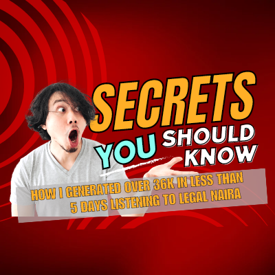 How I Generated over 36k in 5days