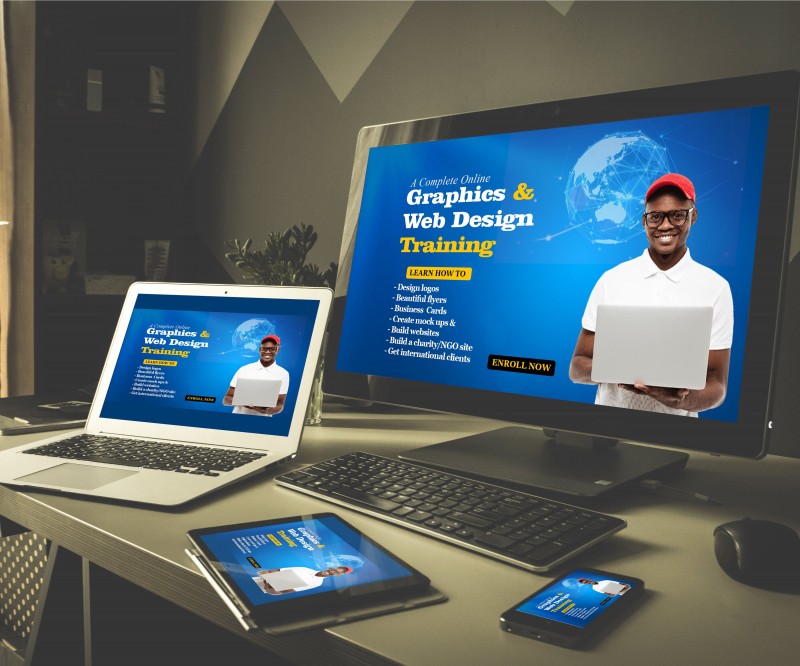 Buy GRAPHICS & WEB DESIGN TRAINING by Leumas Digitalz on Selar