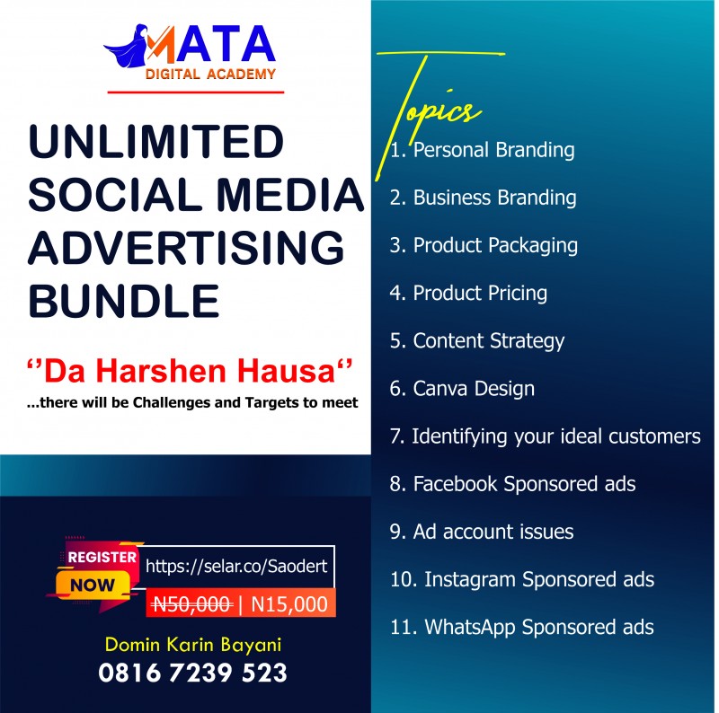 UNLIMITED SOCIAL MEDIA ADVERTISING BUNDLE