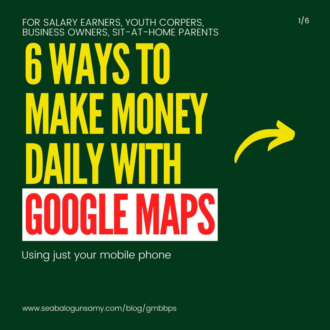 6 Ways To Earn Money With Google Maps & Search