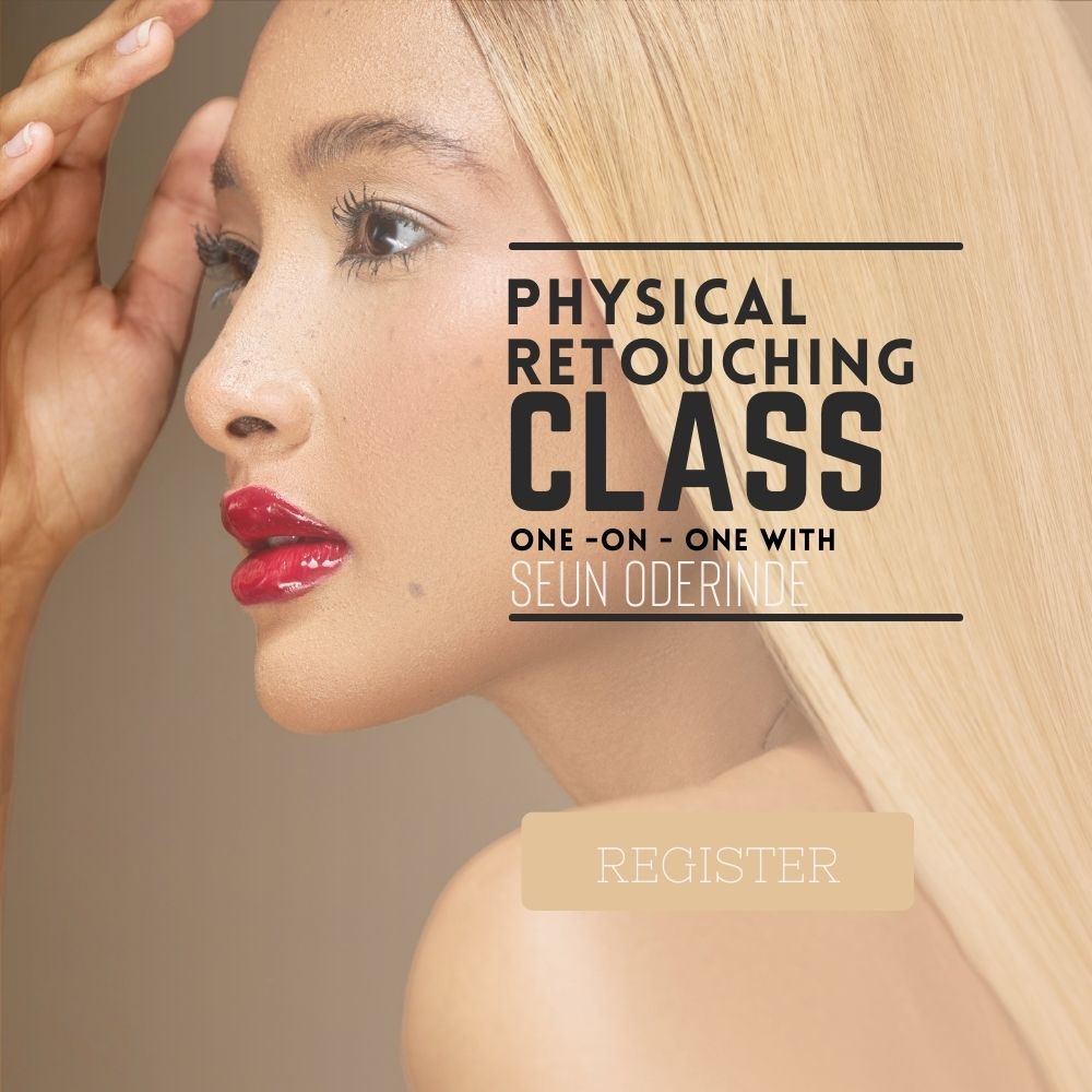 Buy physical retouching class express 3 days by oderinde oluwaseun on
