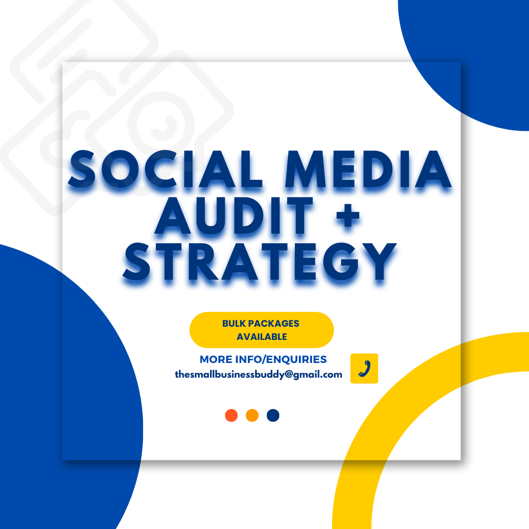 Social media page audit + strategy