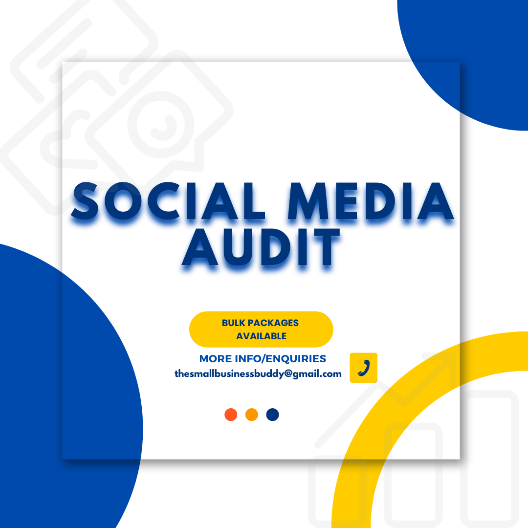 Social media page audit
