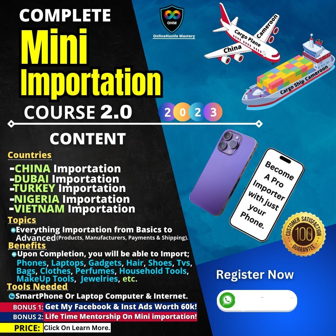 Complete Mini importation Course