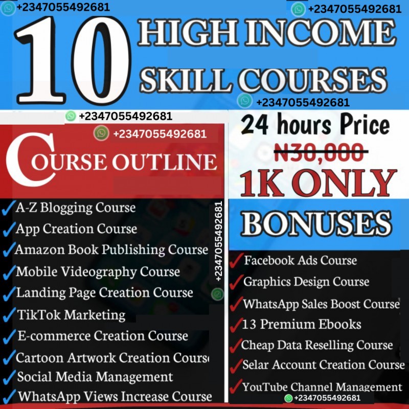 High Income Skill Course