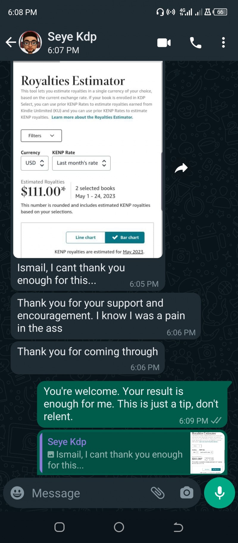 Customer review 5
