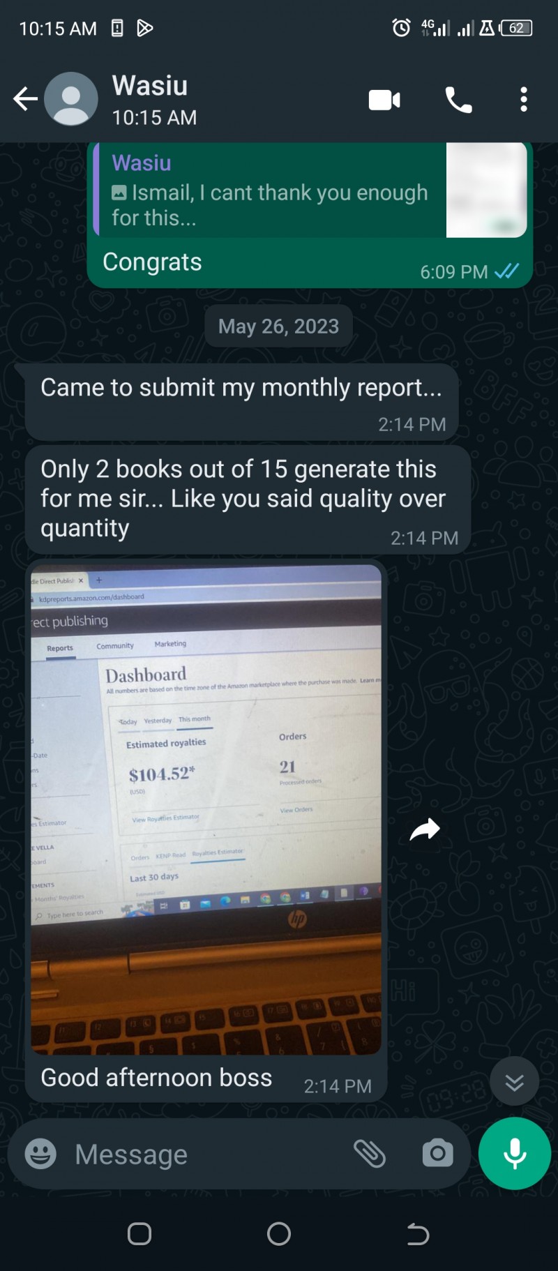 Customer review 6