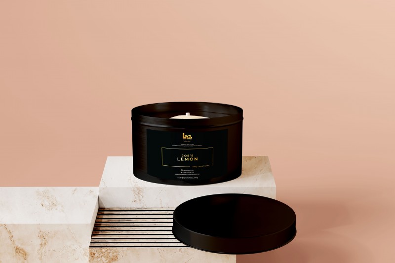Joe's Lemon Scented Candle