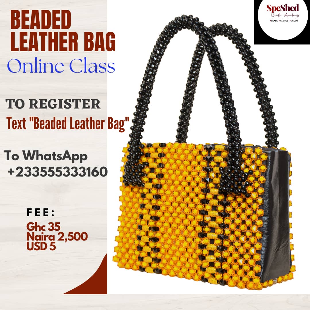 Beaded Leather Bag Training 2