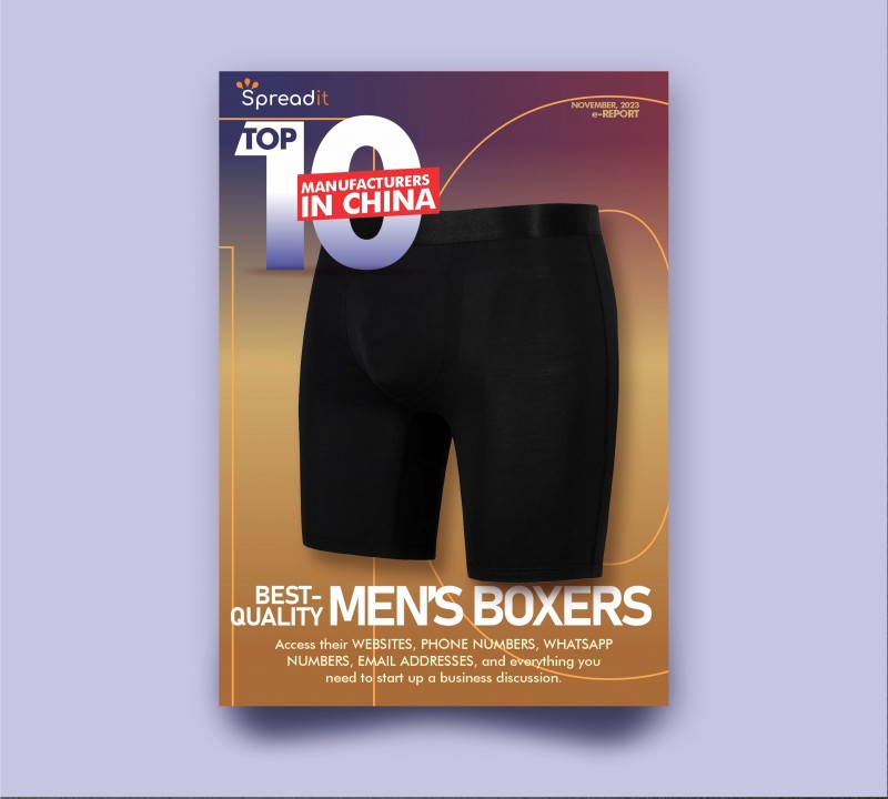 Top Ten Manufacturers in China for Men's Boxers
