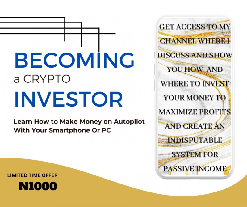 GET ACCESS TO MVP CHANNEL- BECOMING A CRYPTO INVESTOR